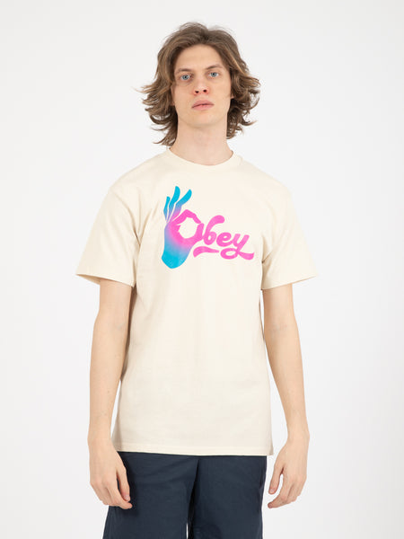 T-shirt Okay cream