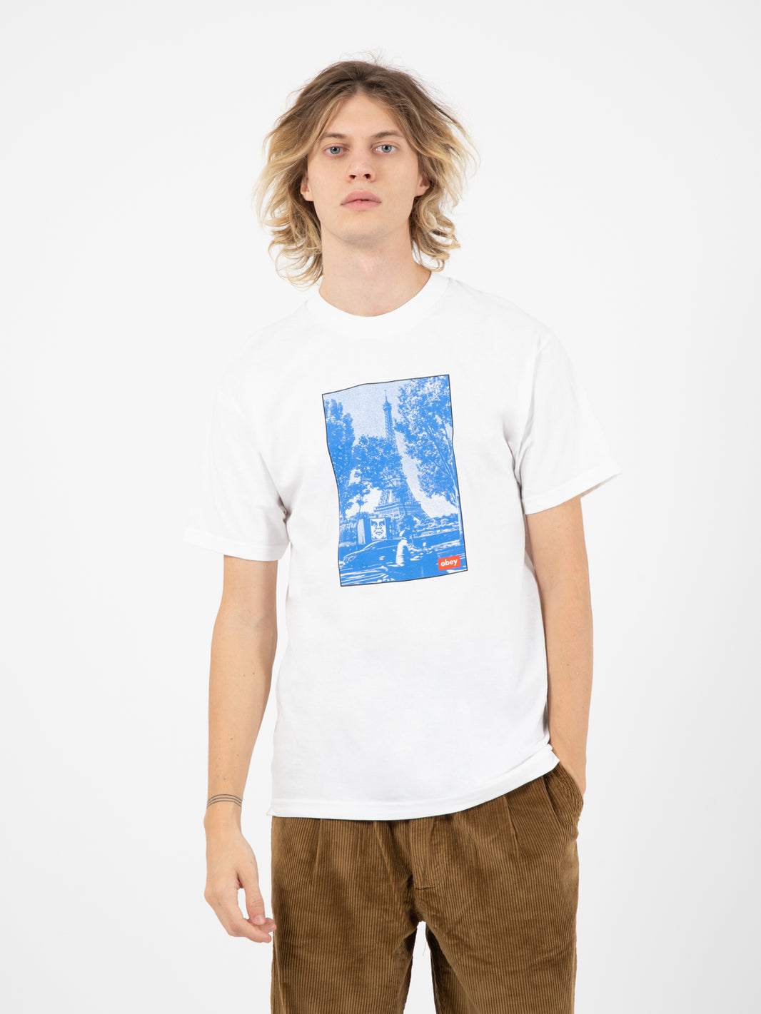Paris photo classic tee white t-shirt