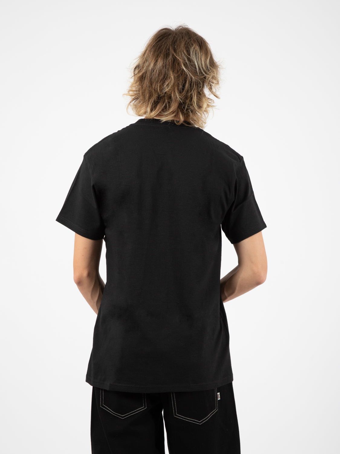 T-shirt South Korea photo classic tee black