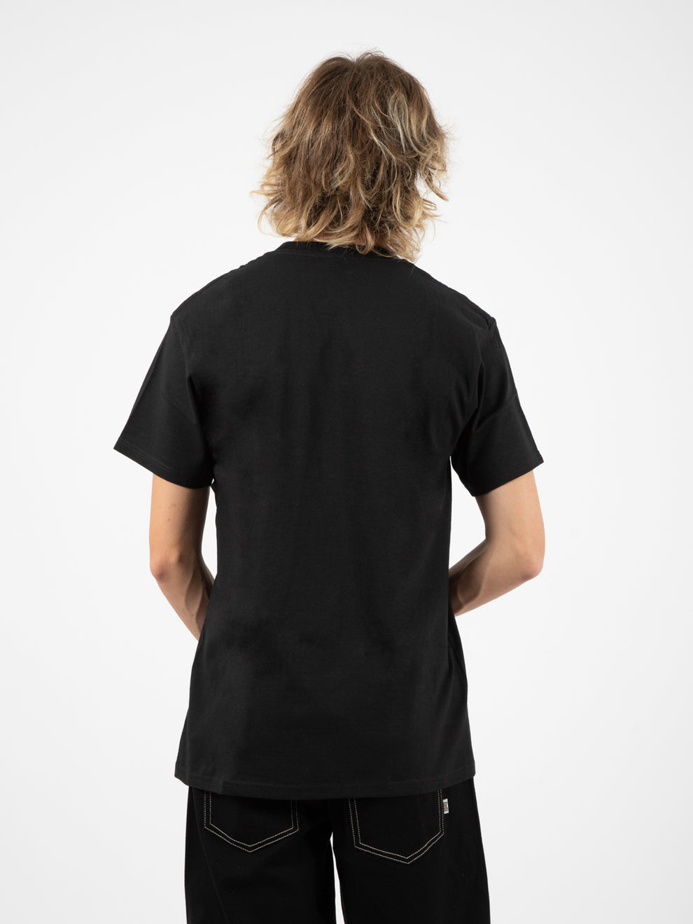 T-shirt South Korea photo classic tee black