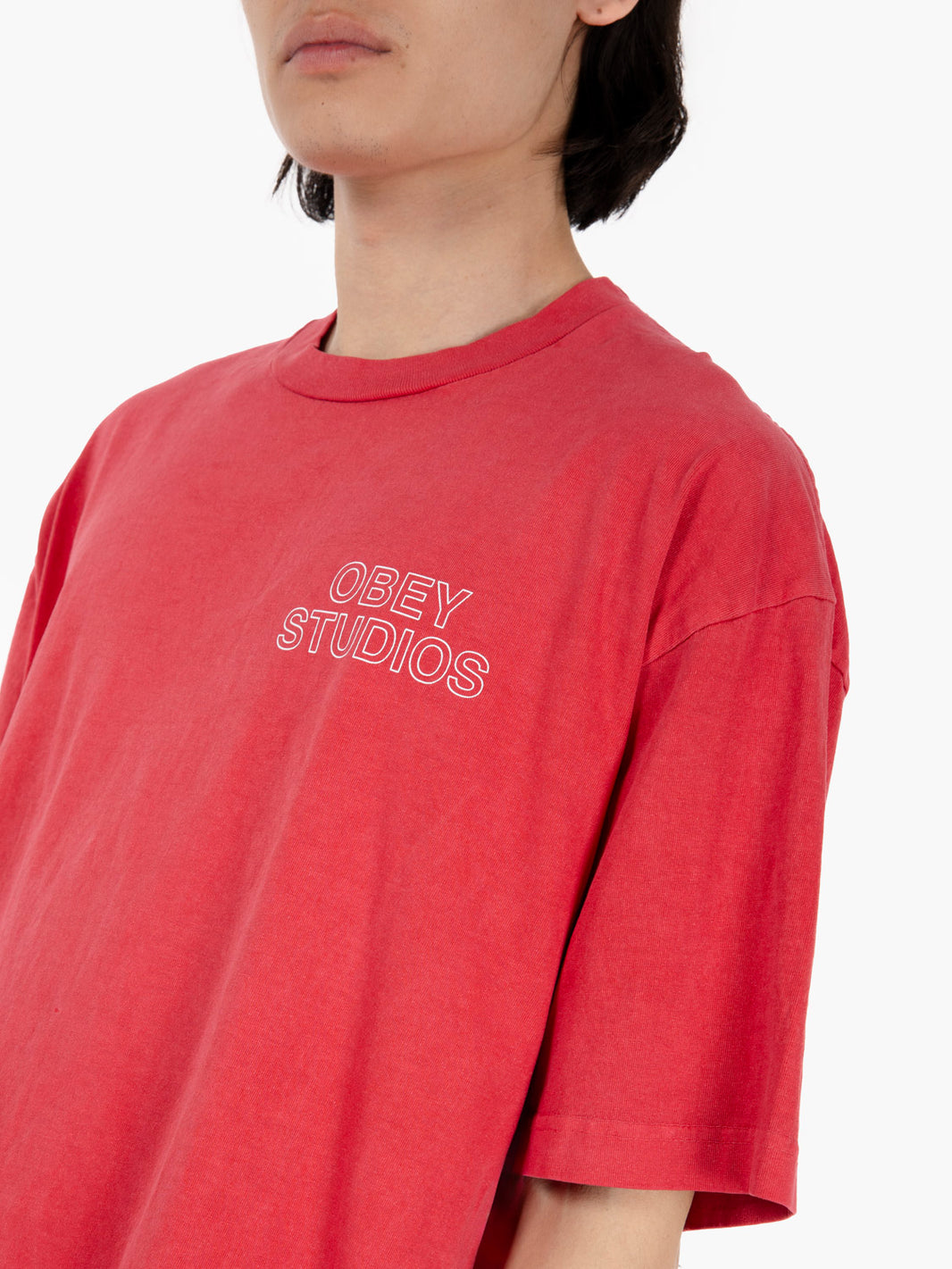 Studios Outline Pigment Raspberry T-shirt