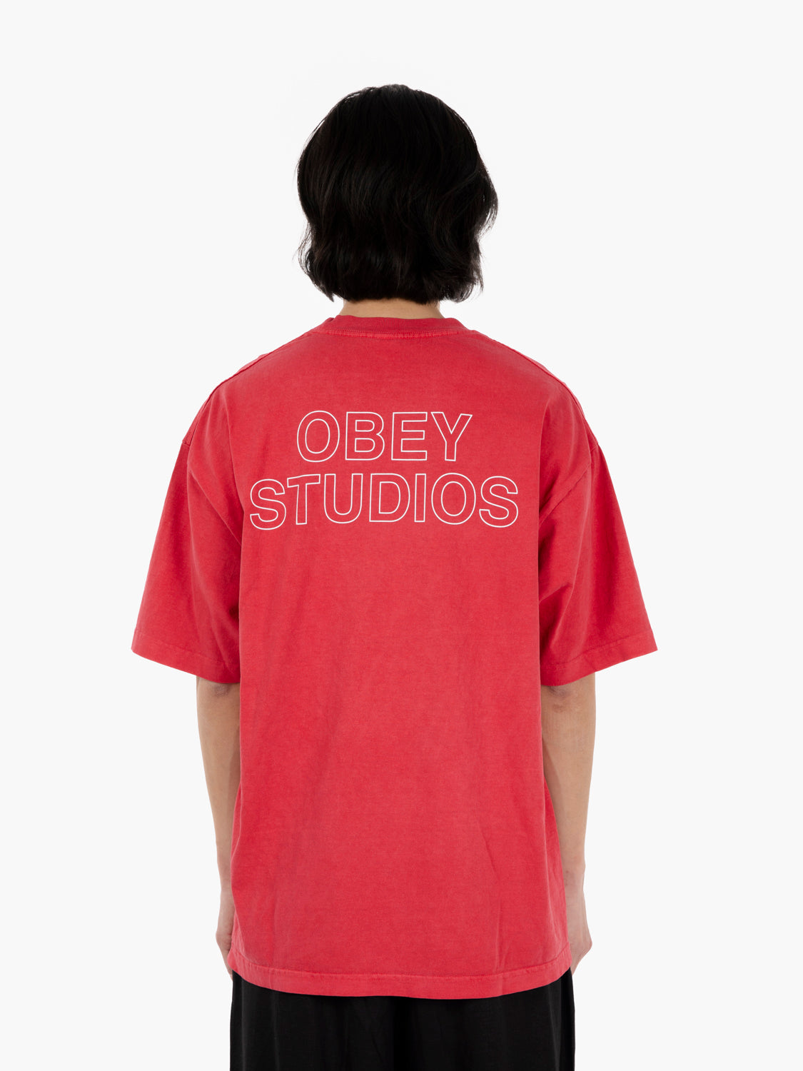 Studios Outline Pigment Raspberry T-shirt