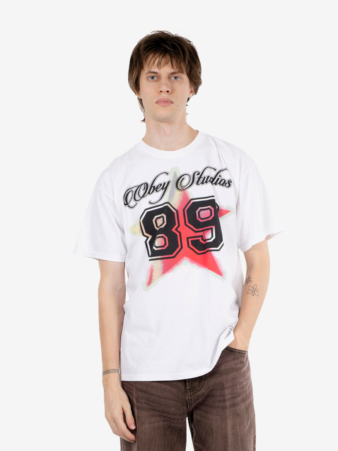 Varsity Star t-shirt white