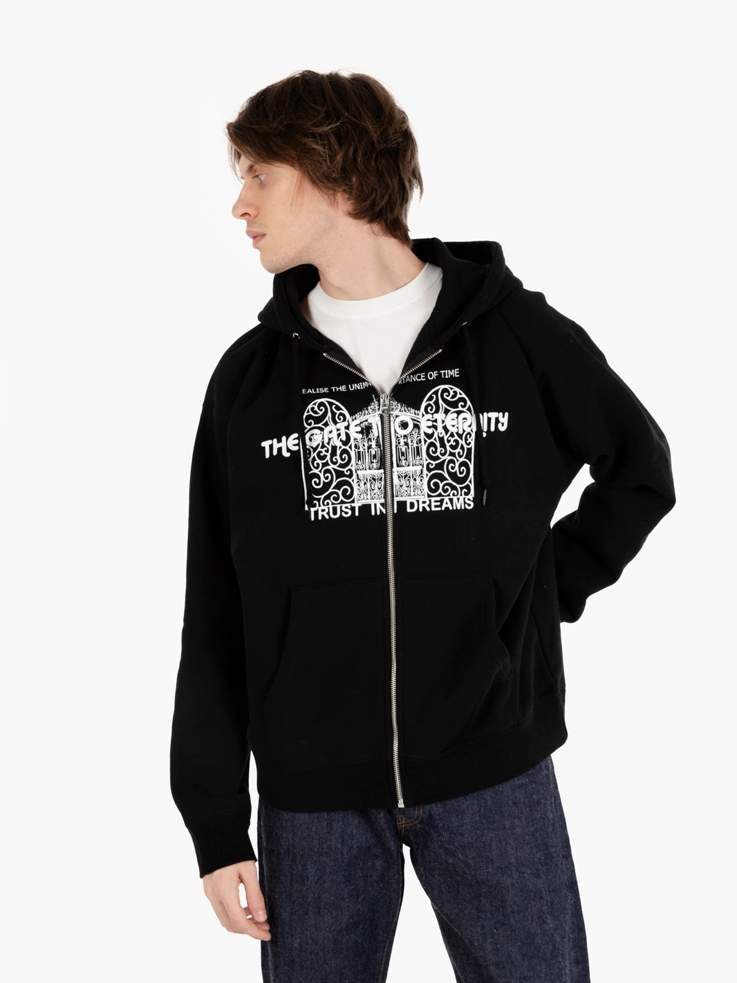 We Are Not Alone Fleece black
