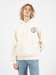 OBEY - Worlwide globe premium hooded fleece unbleached