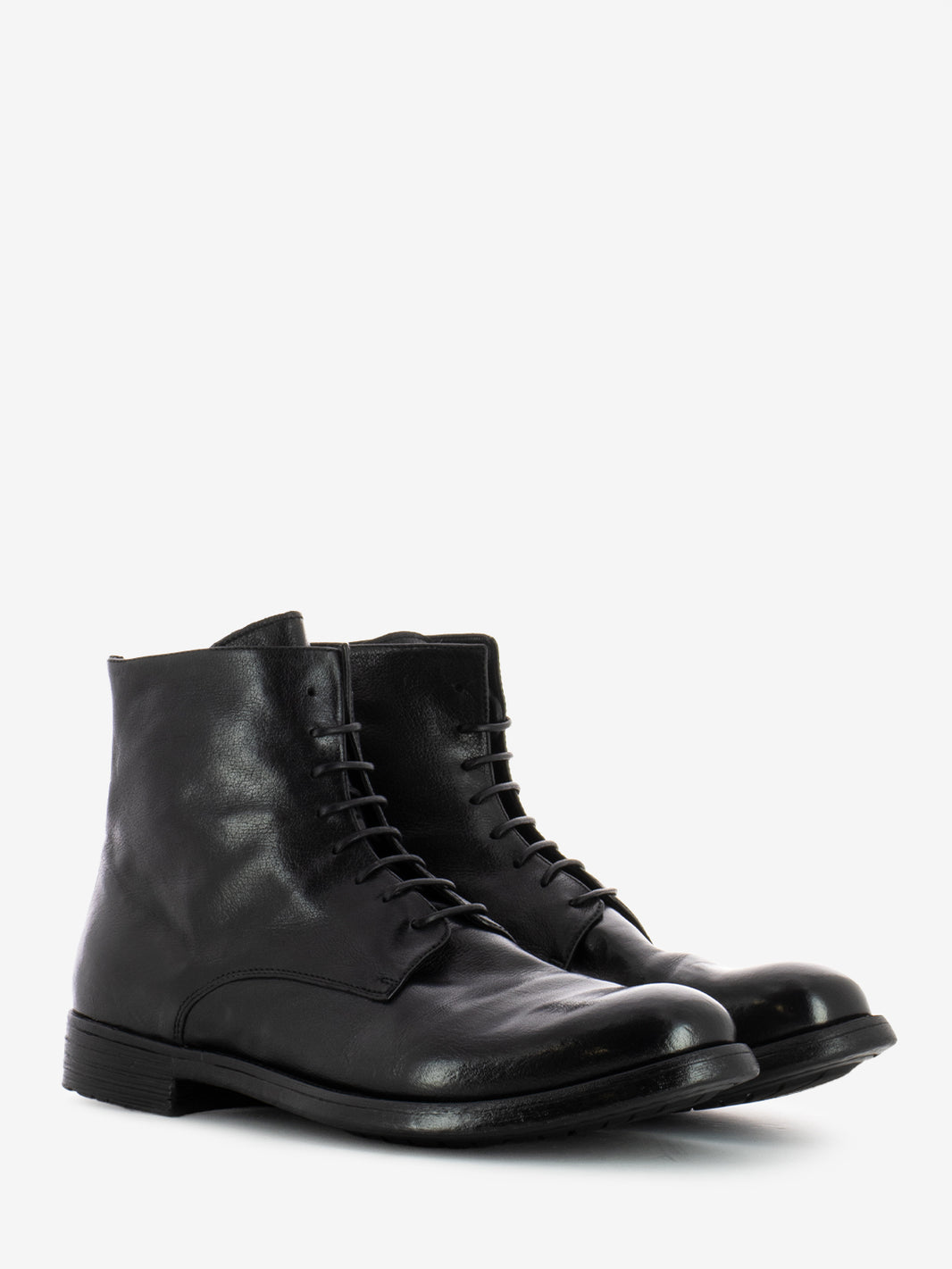 Hive Black Leather Amphibians