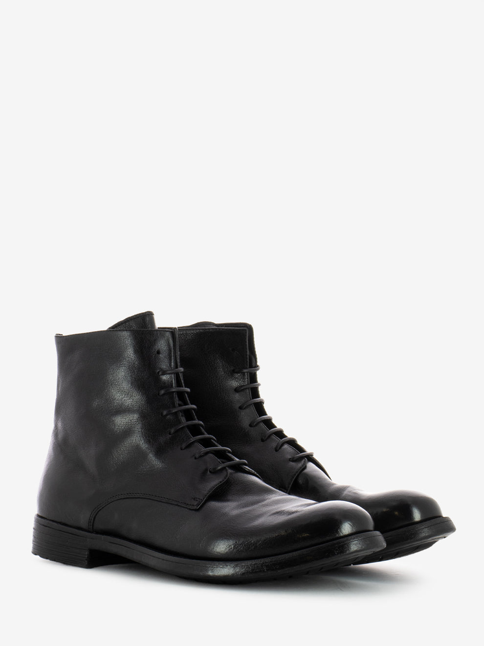 Hive Black Leather Amphibians
