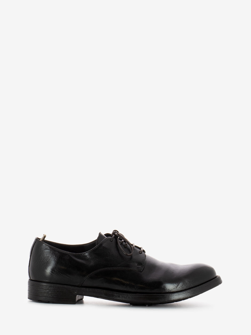 Brown soft leather derby
