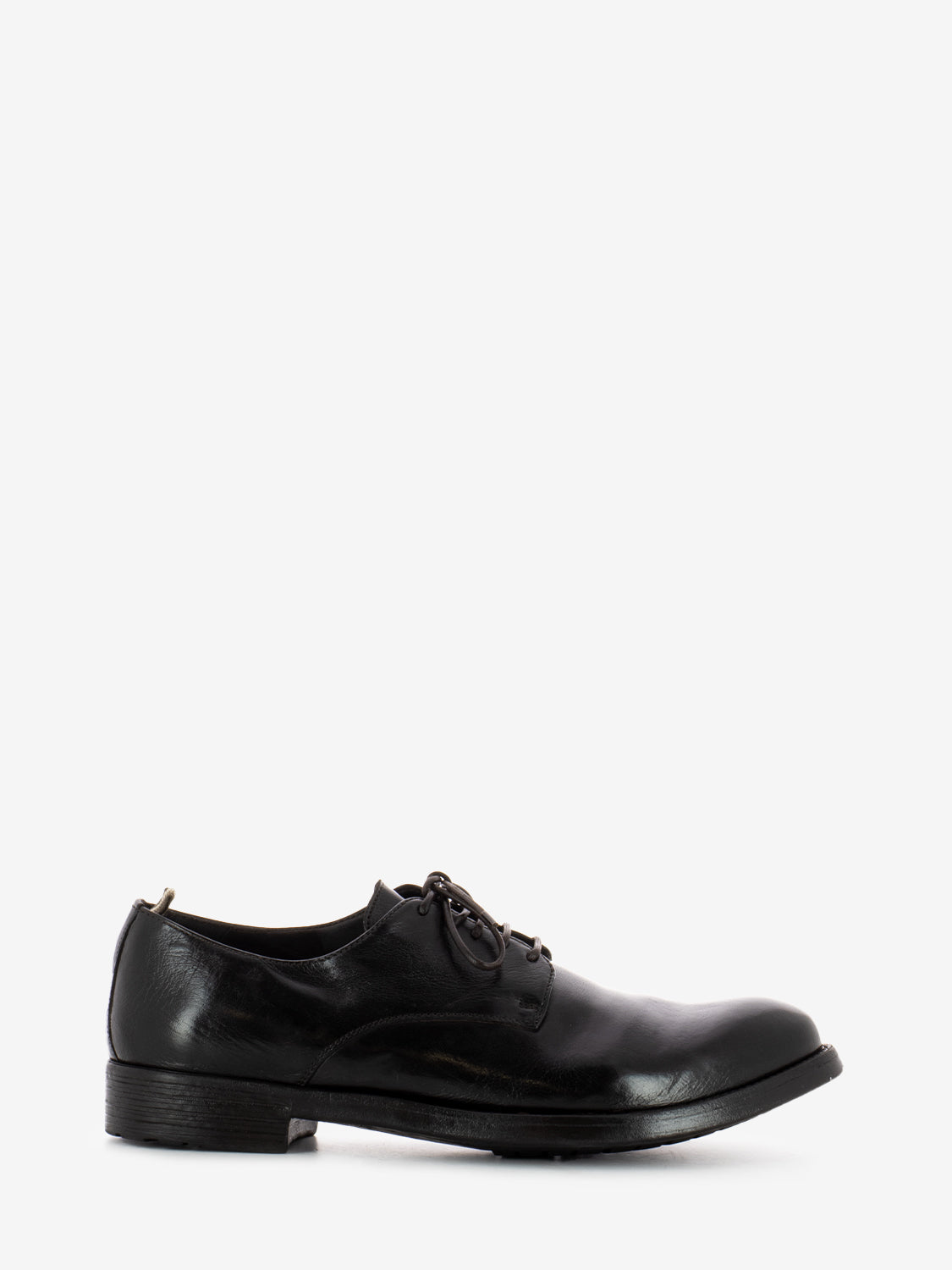 Brown soft leather derby