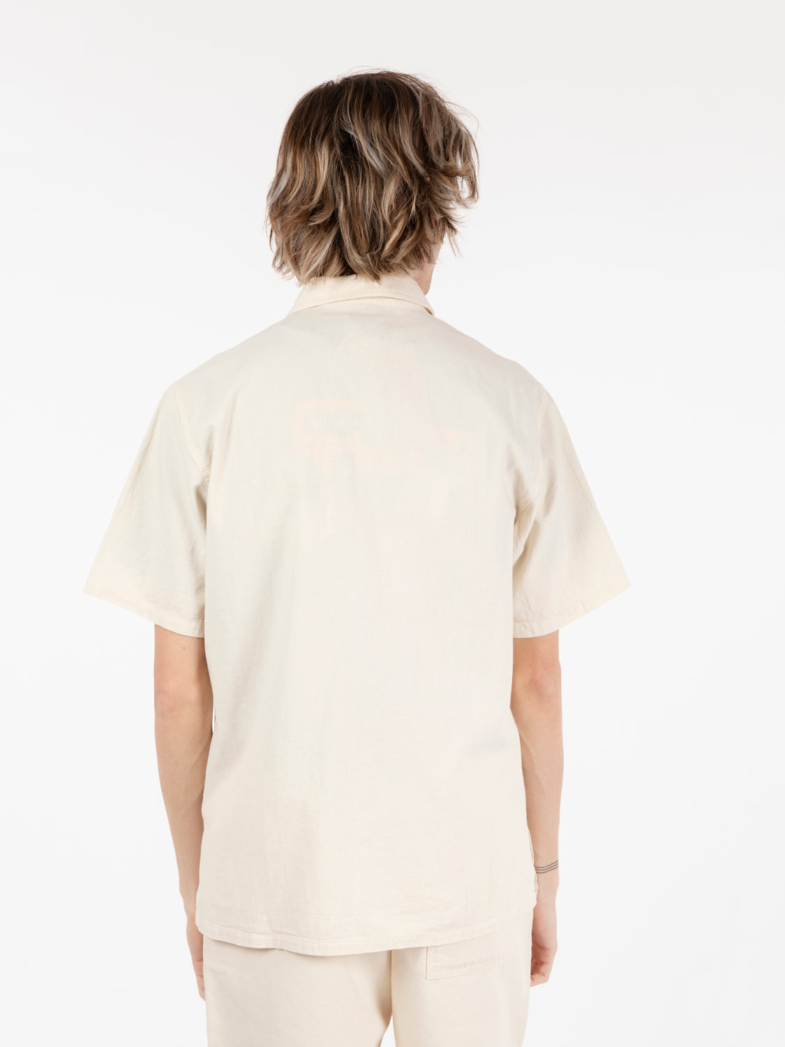 Aloha atoum off white shirt