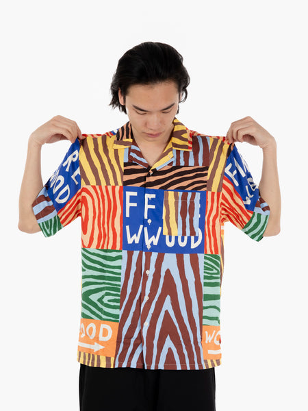 Camicia Aloha firewood multicolor