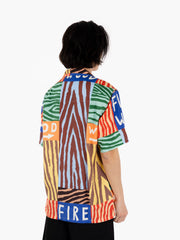 OLOW - Camicia Aloha firewood multicolor
