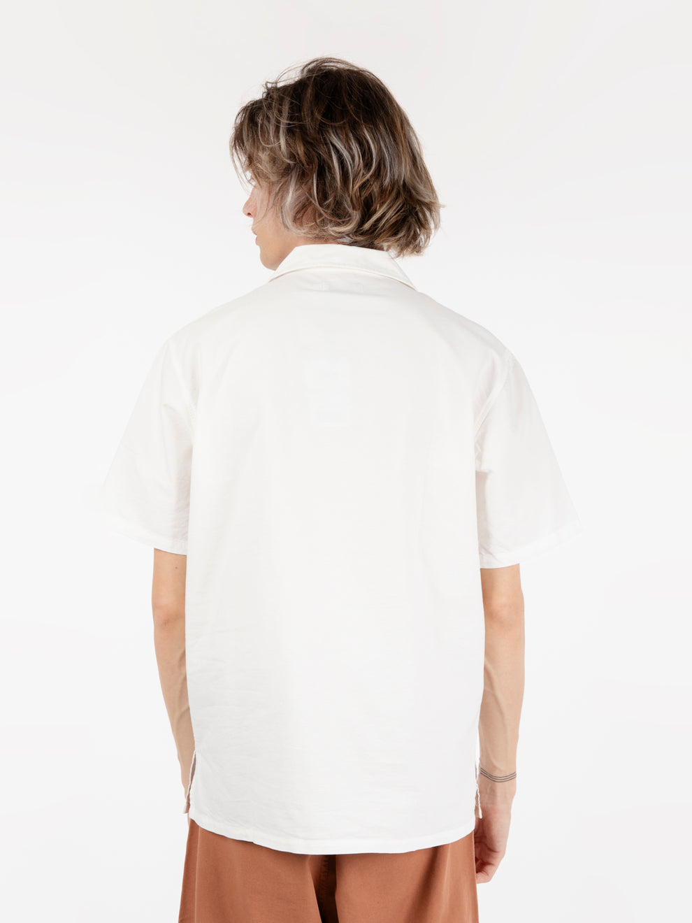 Camicia Aloha Herbier natural off white