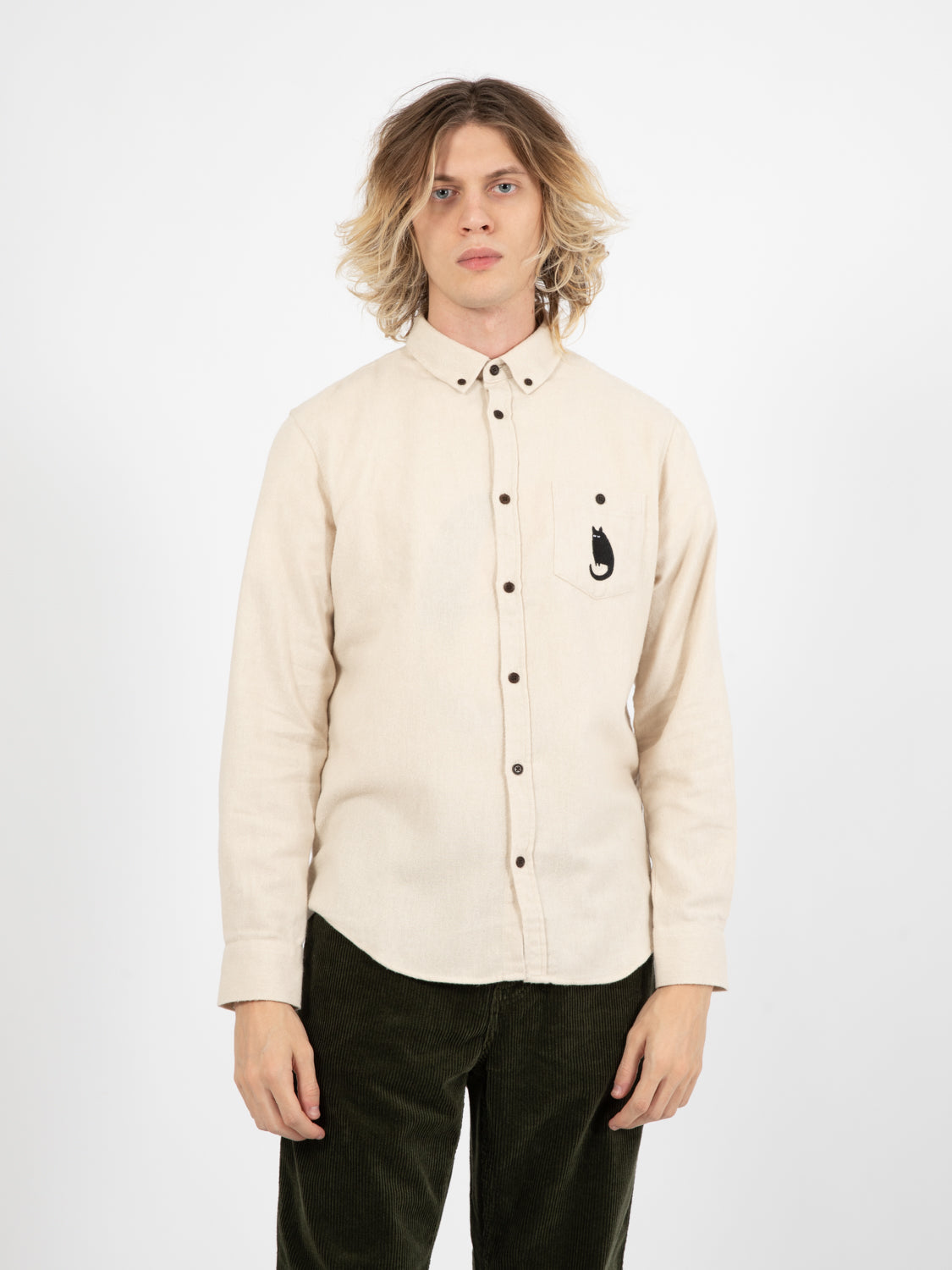 Bad Cat Ecru Shirt