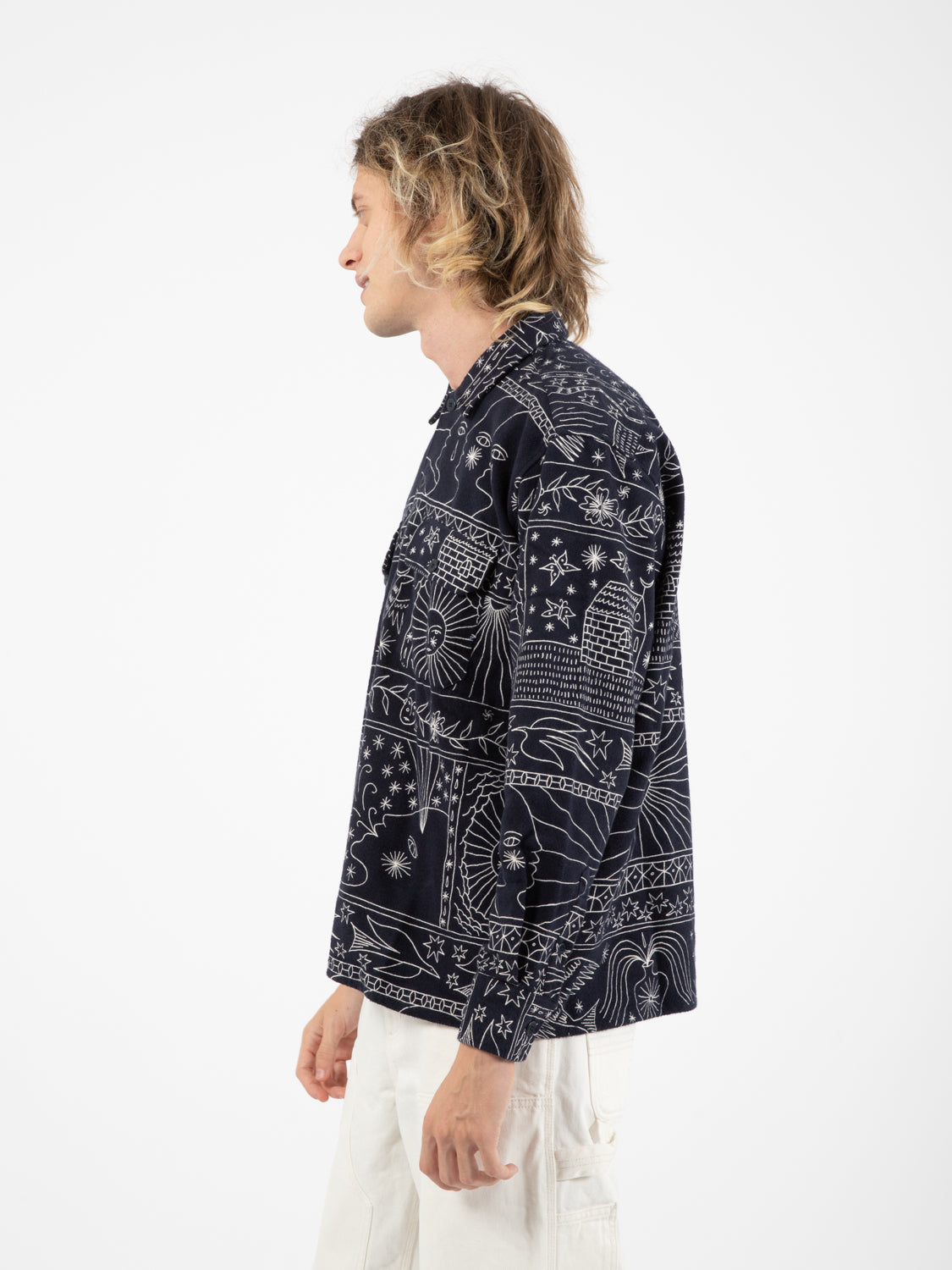 Nightless Navy Shirt 