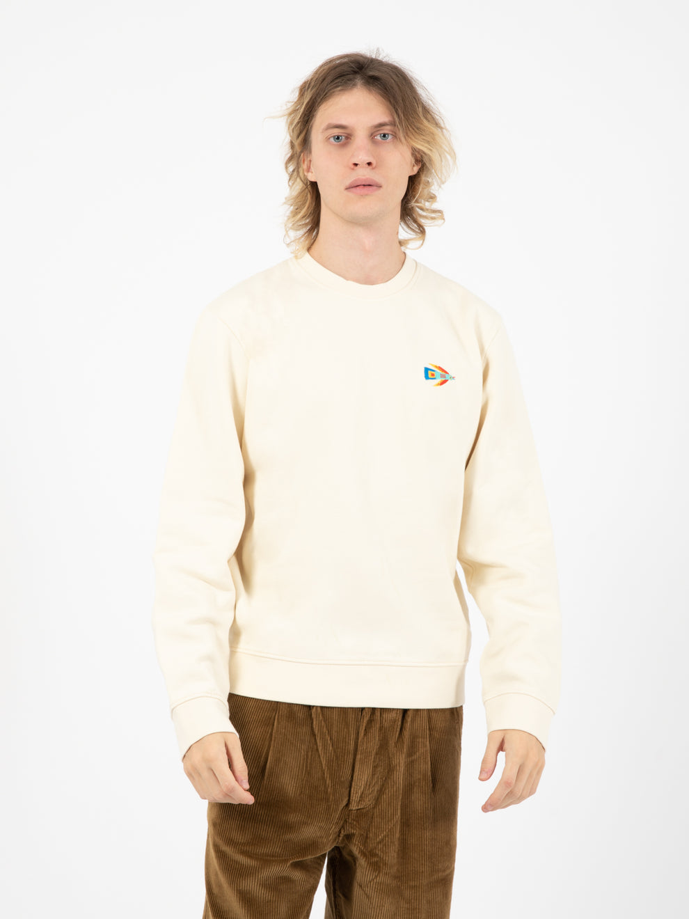 Birdy ivory sweatshirt