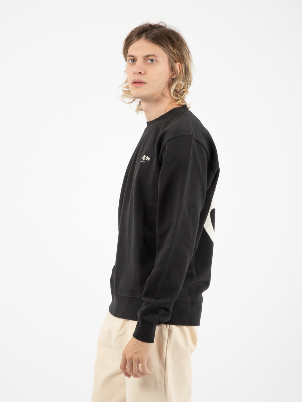 Cat Hug Carbon Black Sweatshirt