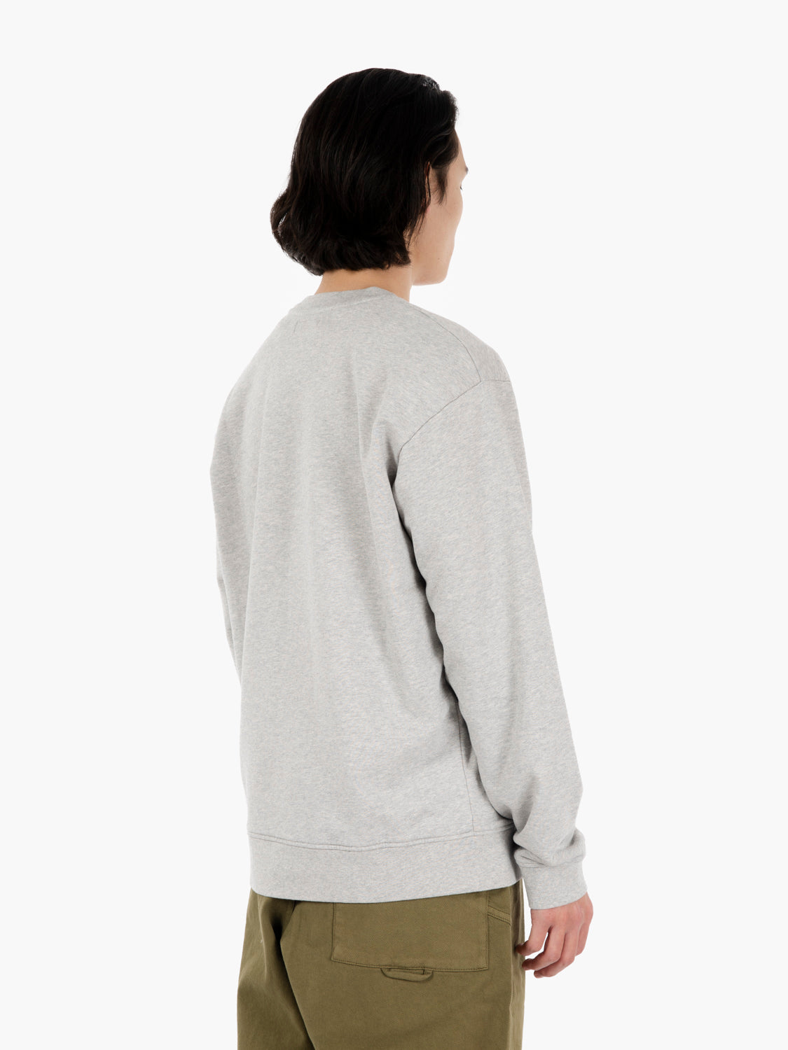 Felpa crewneck Grey Labyrinth Dahlia