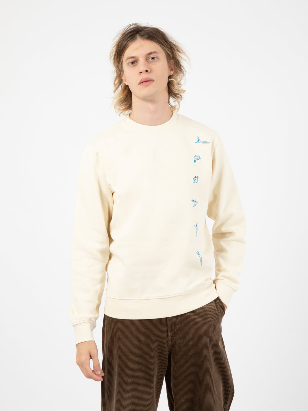 High Dive Ivory Sweatshirt