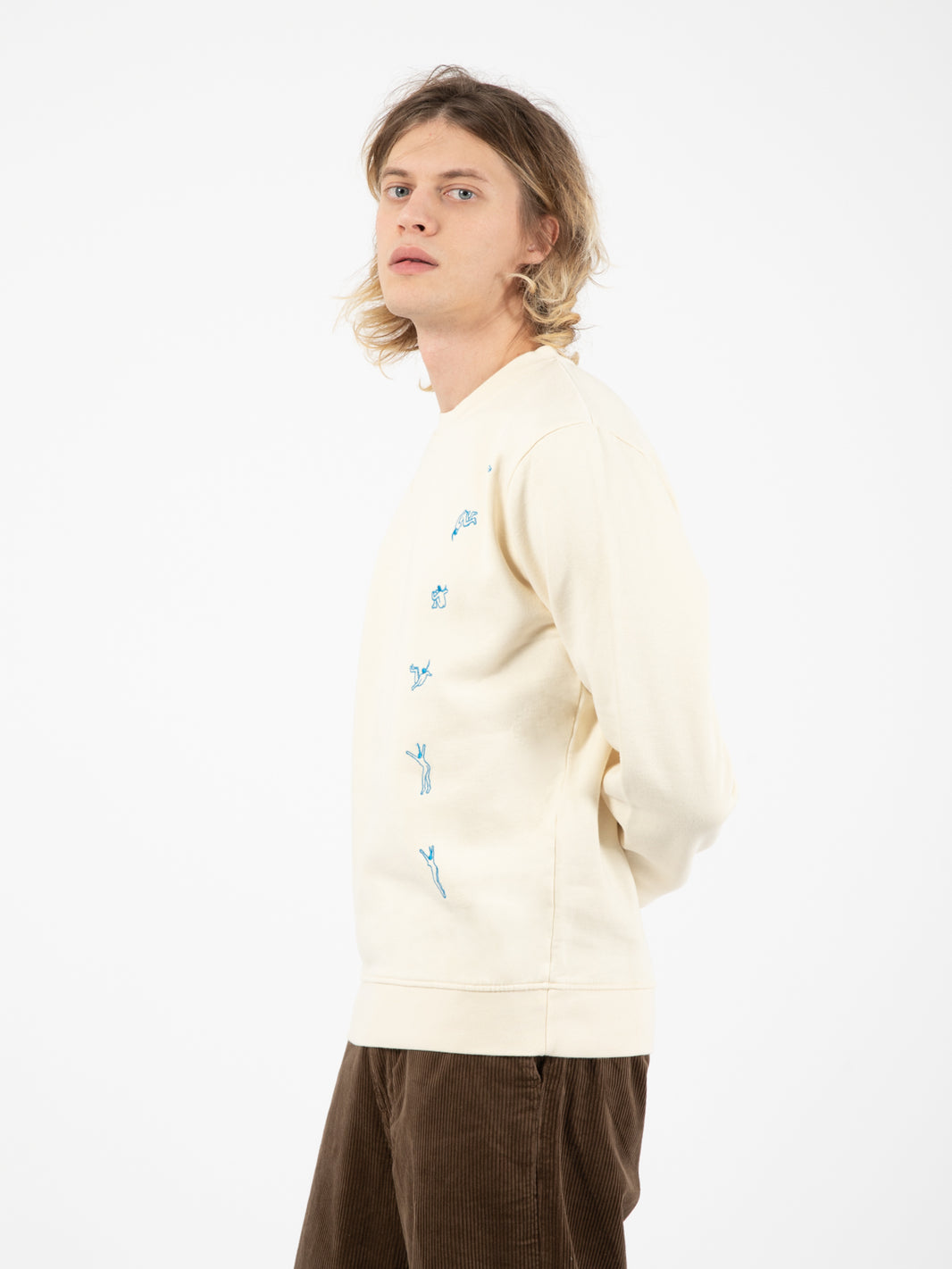 High Dive Ivory Sweatshirt