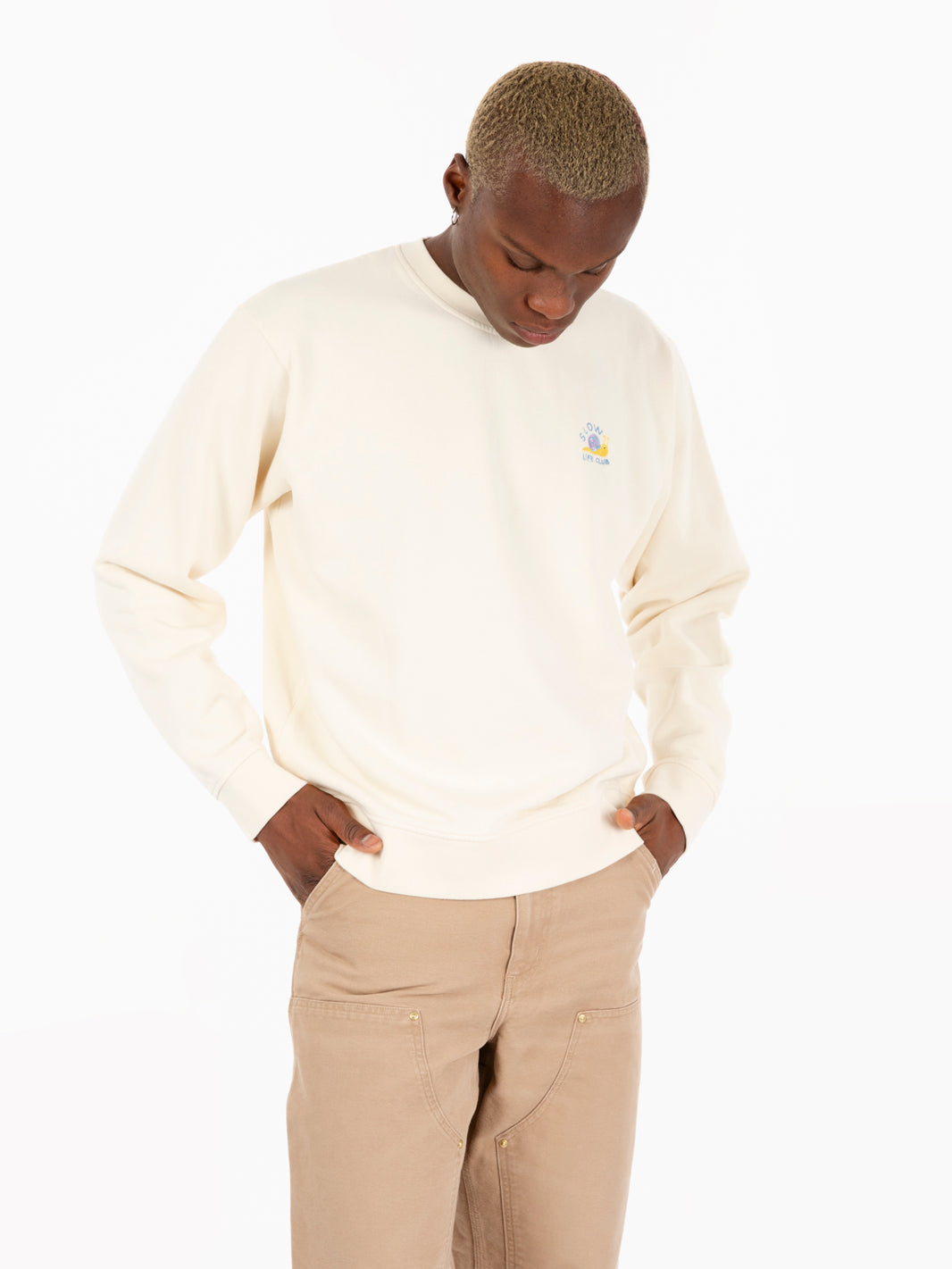 Slow Life Ivory Sweatshirt