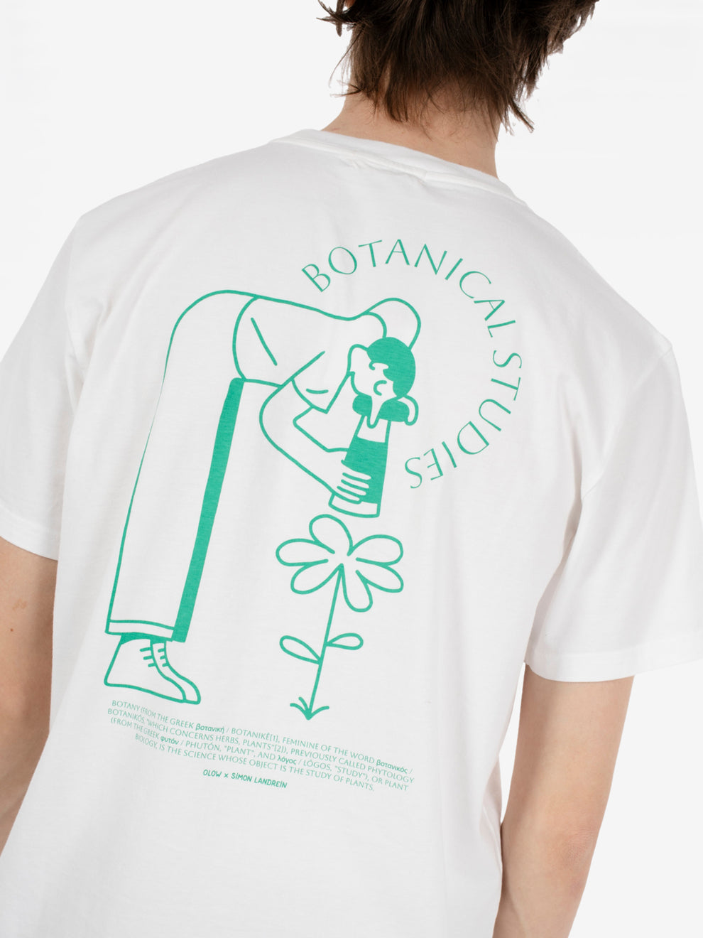 T-shirt Botanical ecru