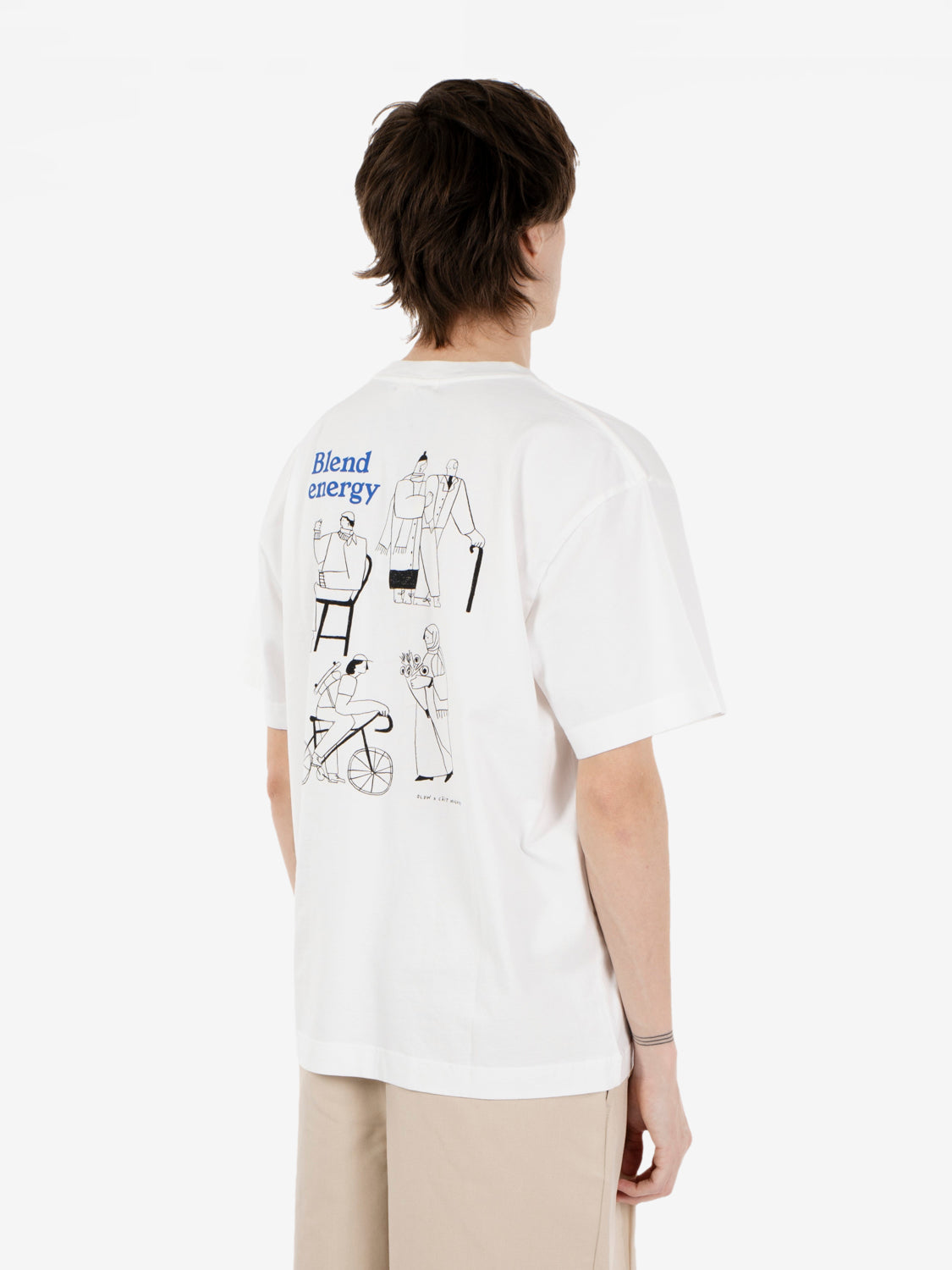 T-shirt Citizen ecru