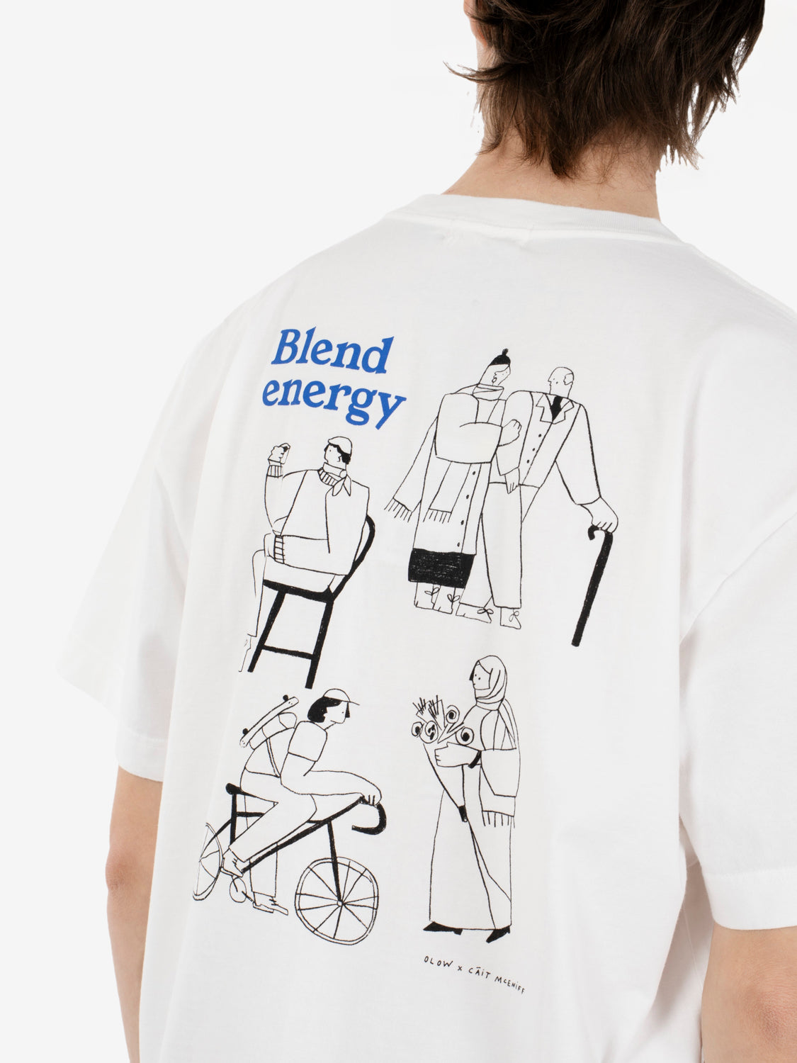 T-shirt Citizen ecru