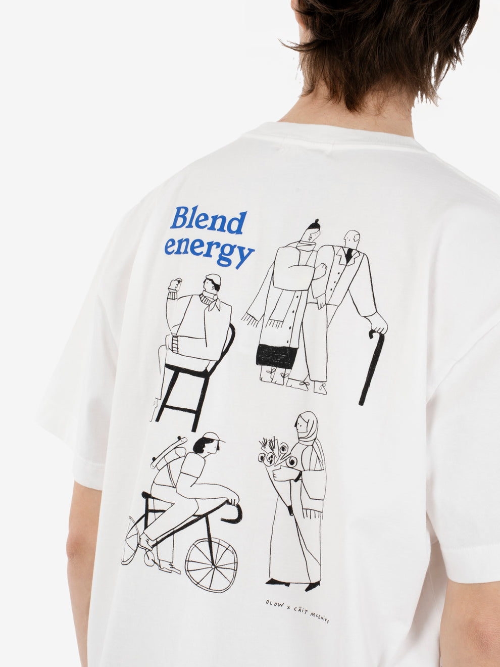 T-shirt Citizen ecru