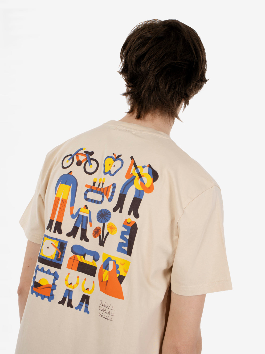 ECOSYSTEM CREAM T-SHIRT 01UC0000894_CREM