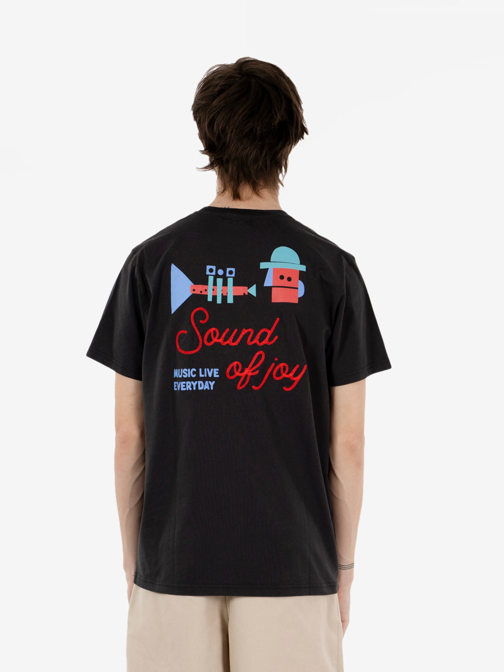 FANFARE CARBON BLACK T-SHIRT 01UC0000897_NOIRC