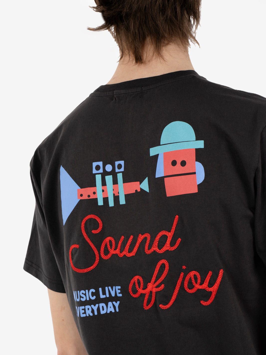 T-shirt Fanfare carbon black
