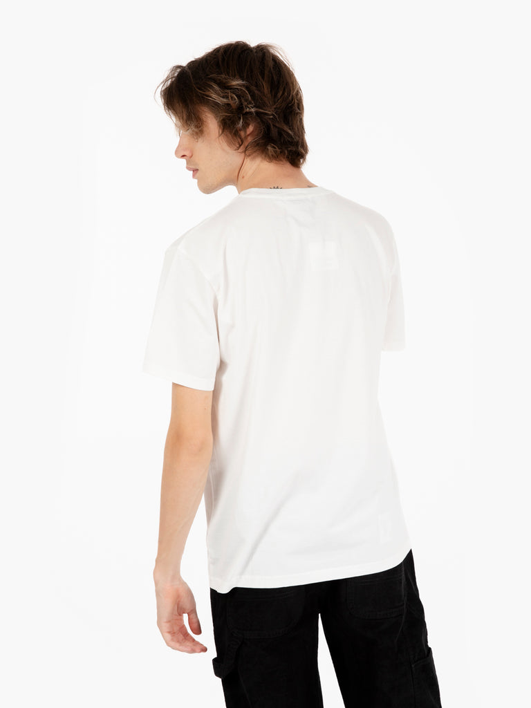 OLOW - T-shirt Green Heand off white