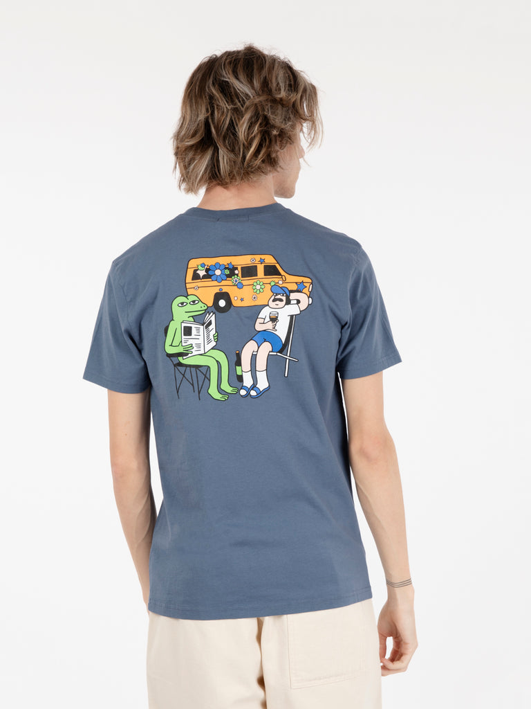 OLOW - T-shirt hippie van cobalt