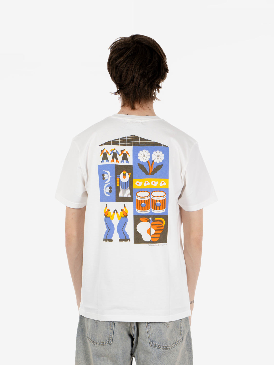 T-shirt Life ecru