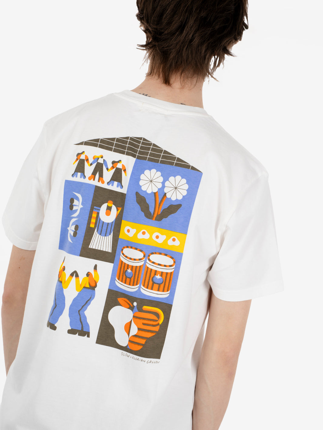 T-shirt Life ecru