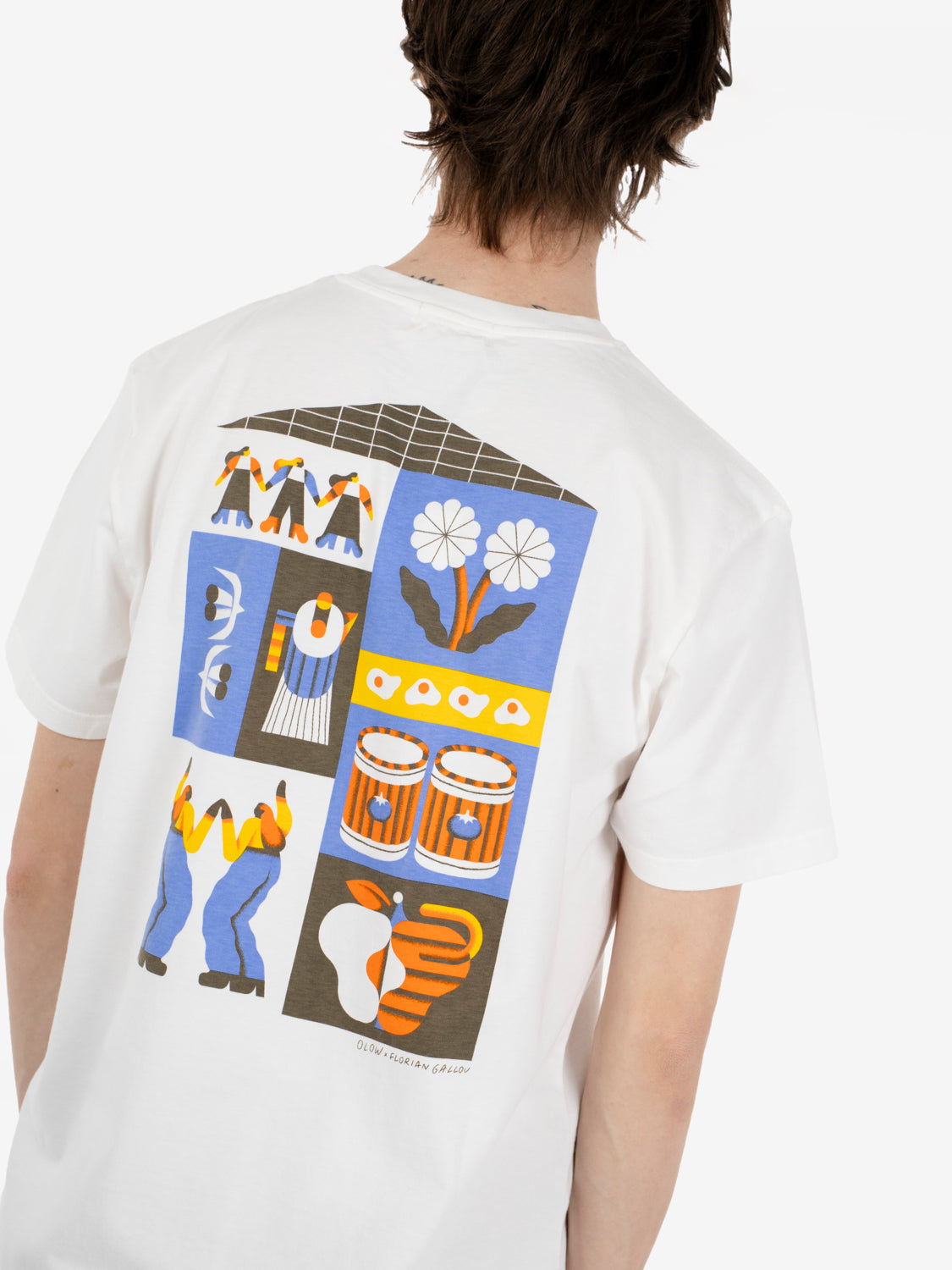 T-shirt Life ecru