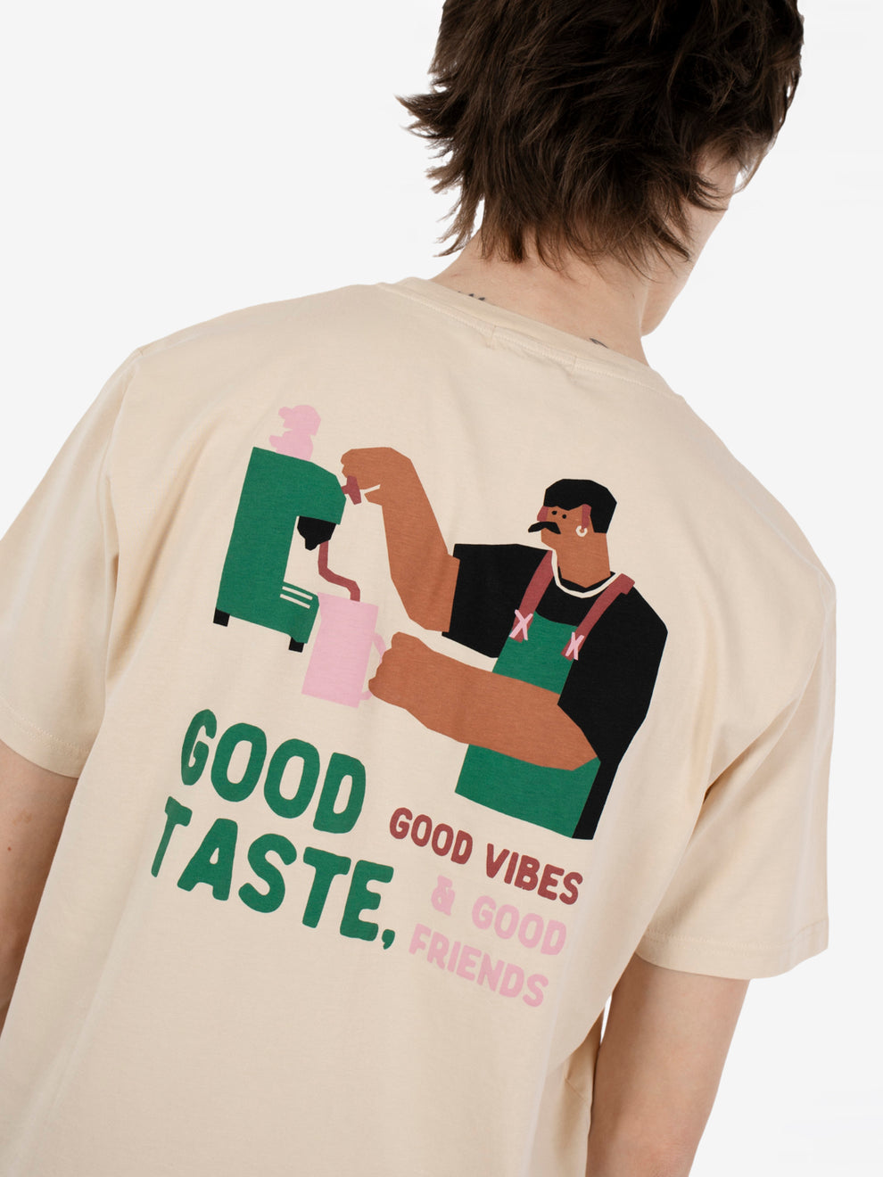 T-shirt Local Brewery creme