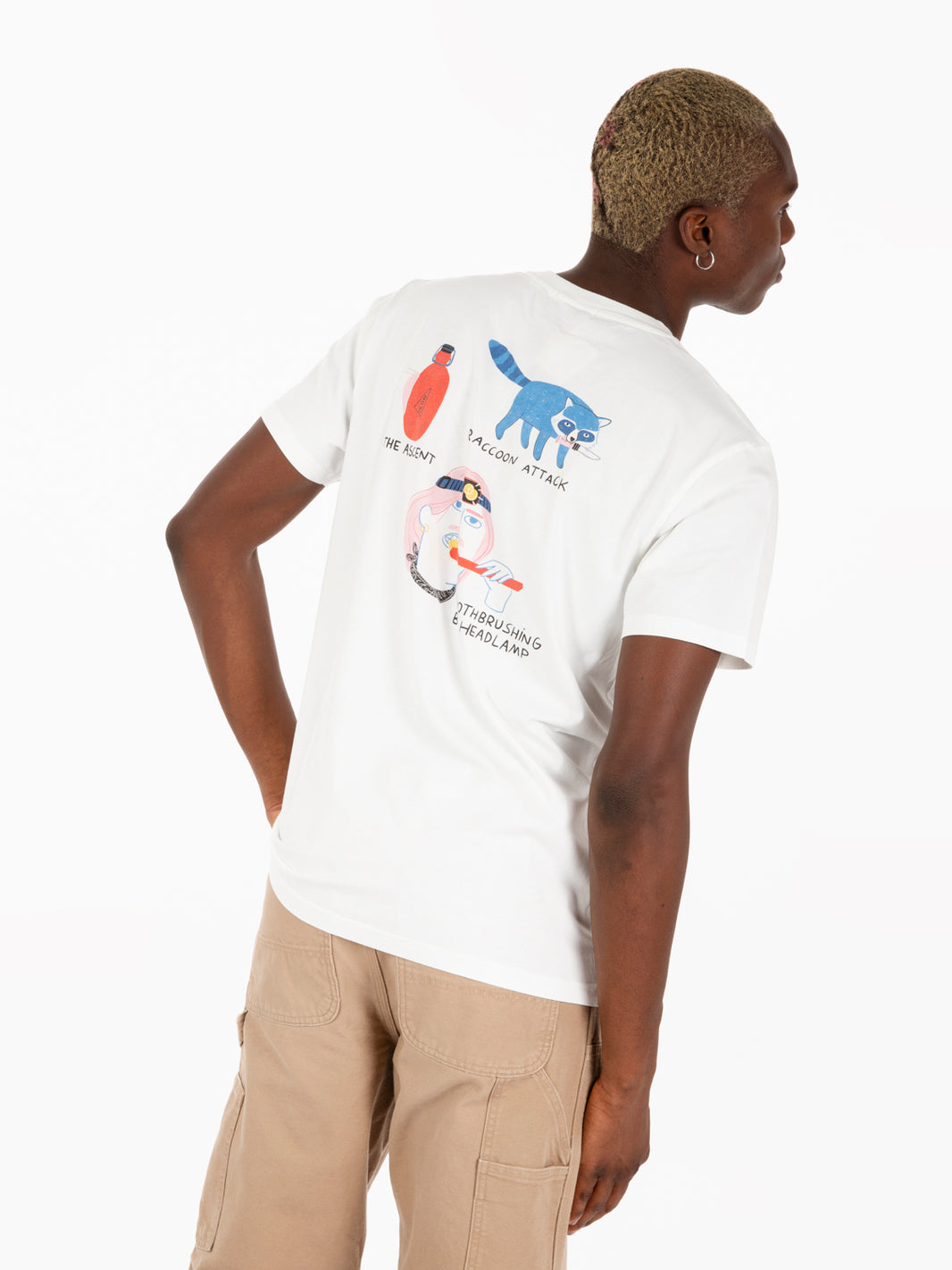 T-shirt Memories off white