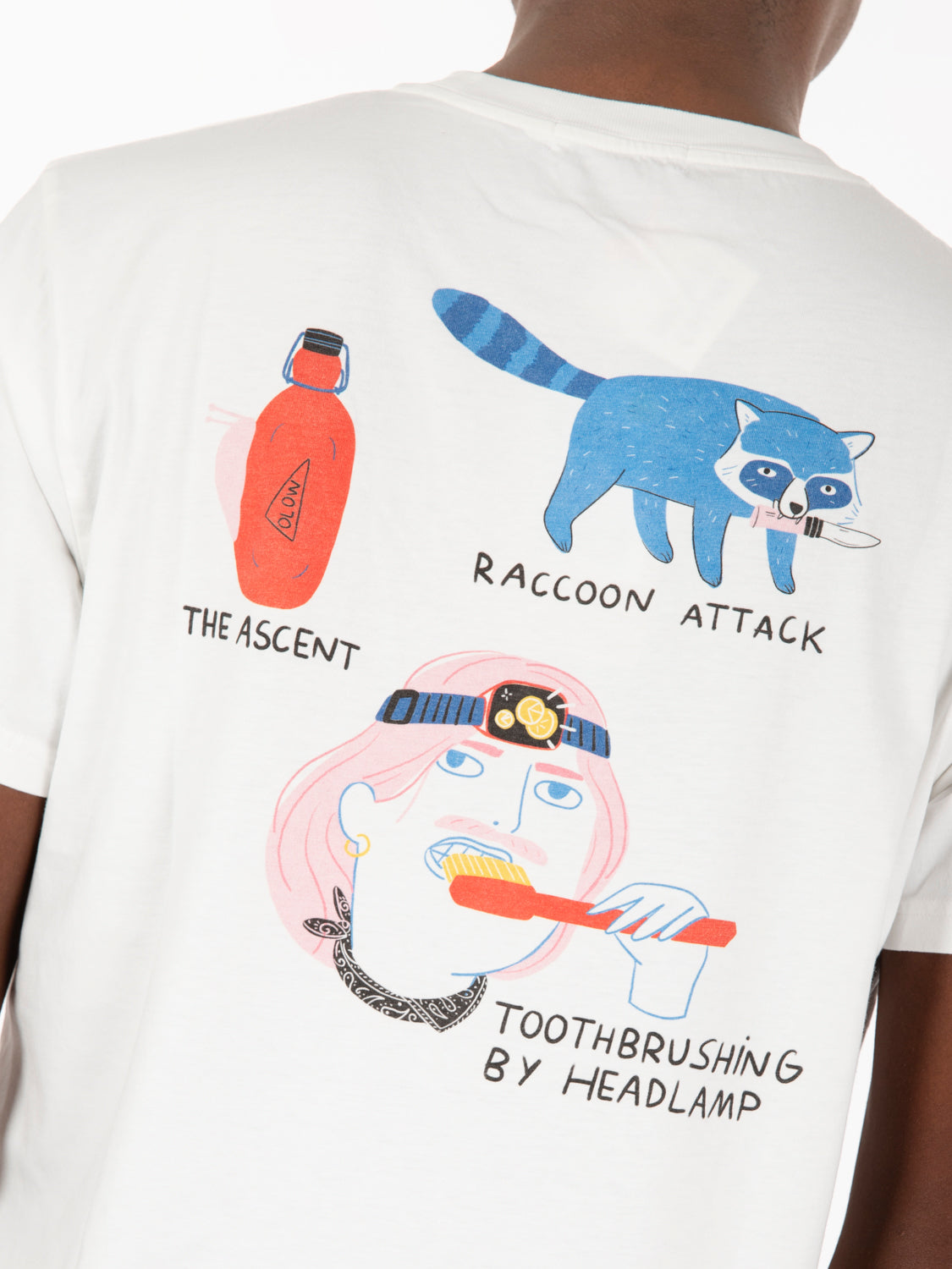 T-shirt Memories off white