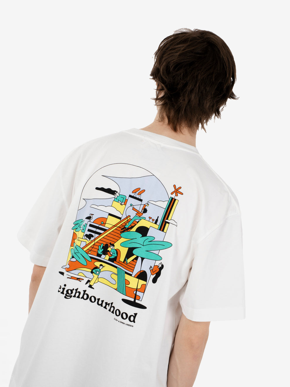 T-shirt Neighbourhood ecru
