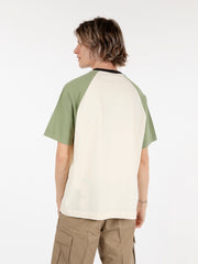 OLOW - T-shirt oversize harper sage green