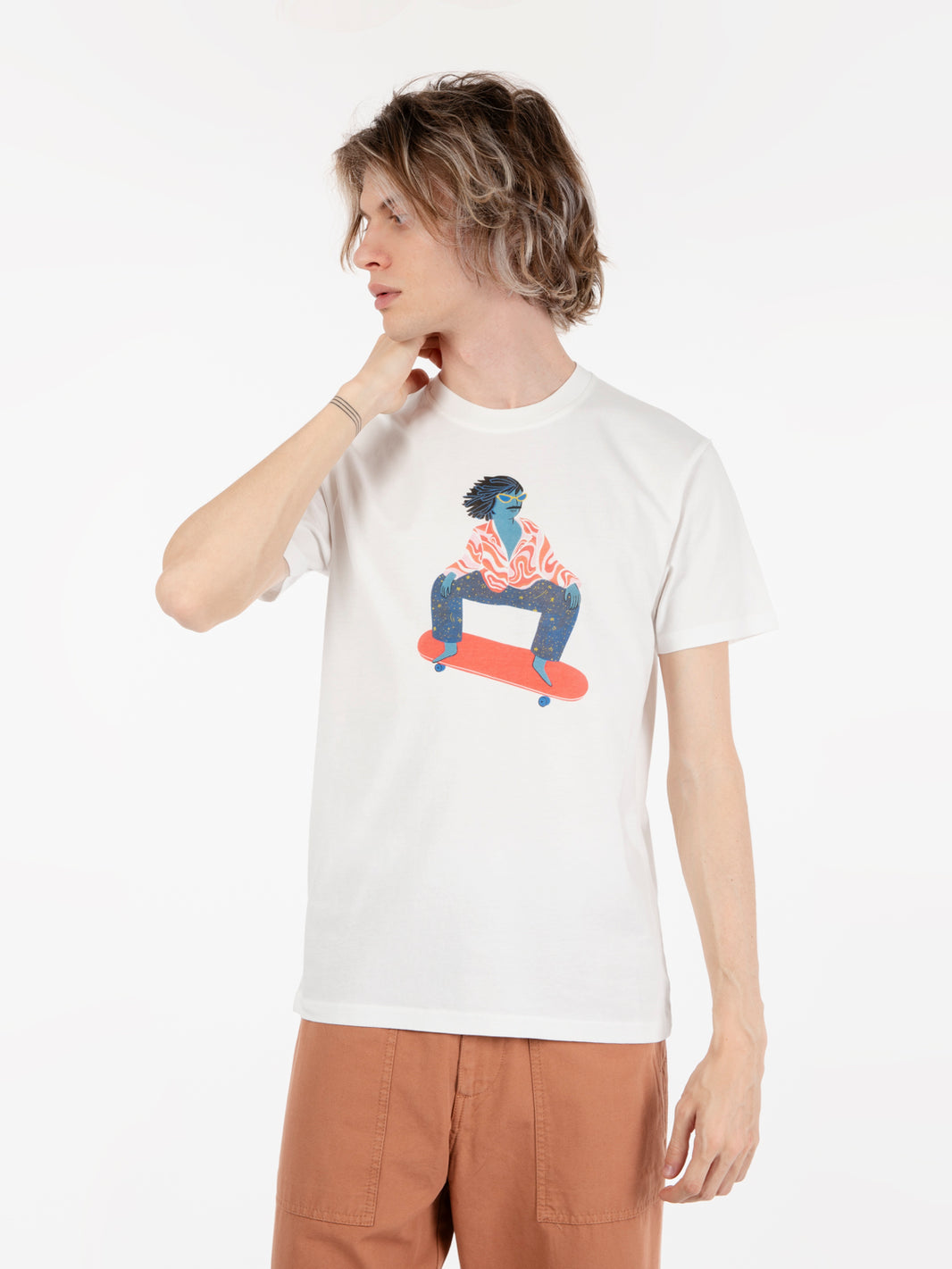 Skatos Off White T-Shirt