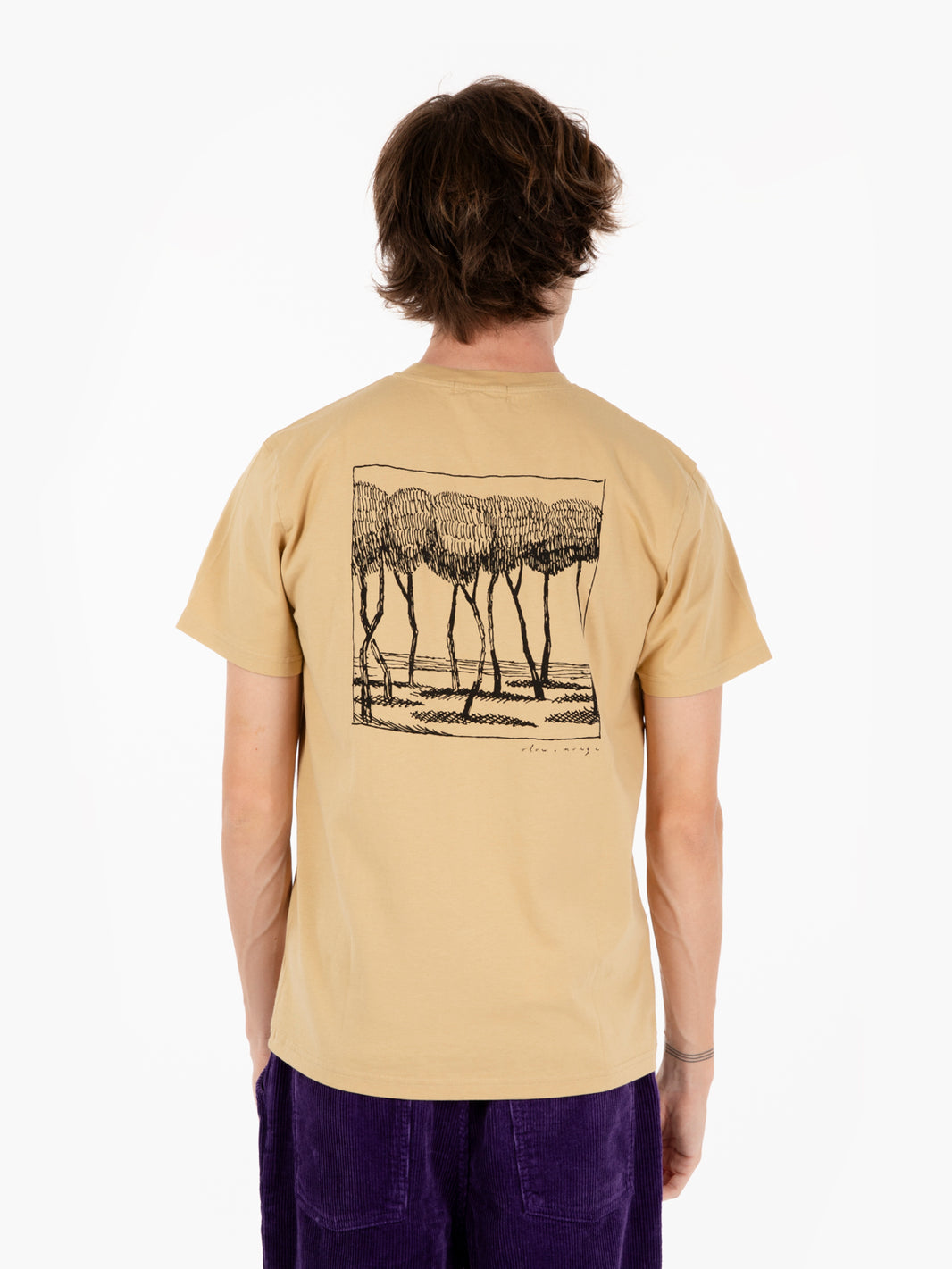 T-shirt Voyageur immobile sand