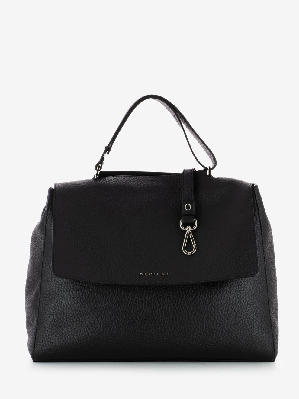 Sveva large black handbag
