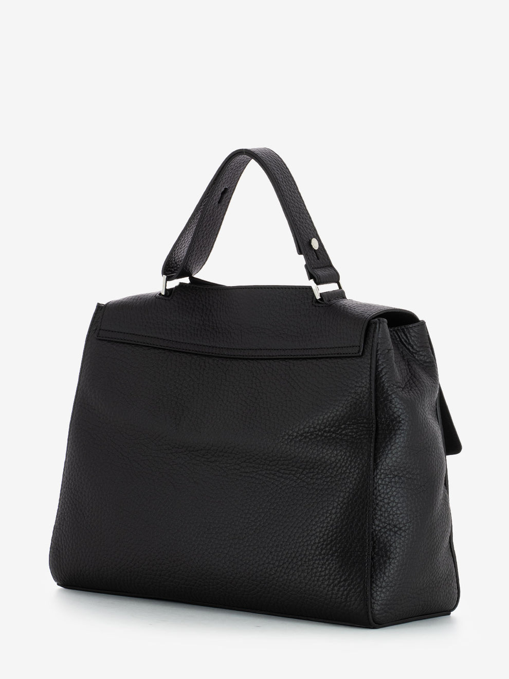 Sveva large black handbag