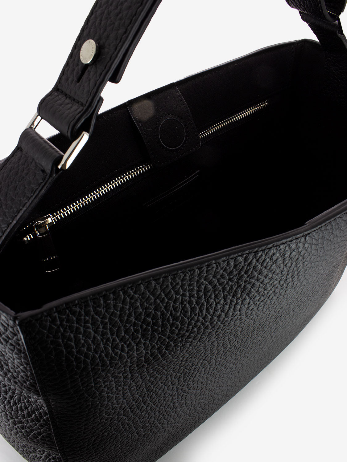 Sveva large black handbag