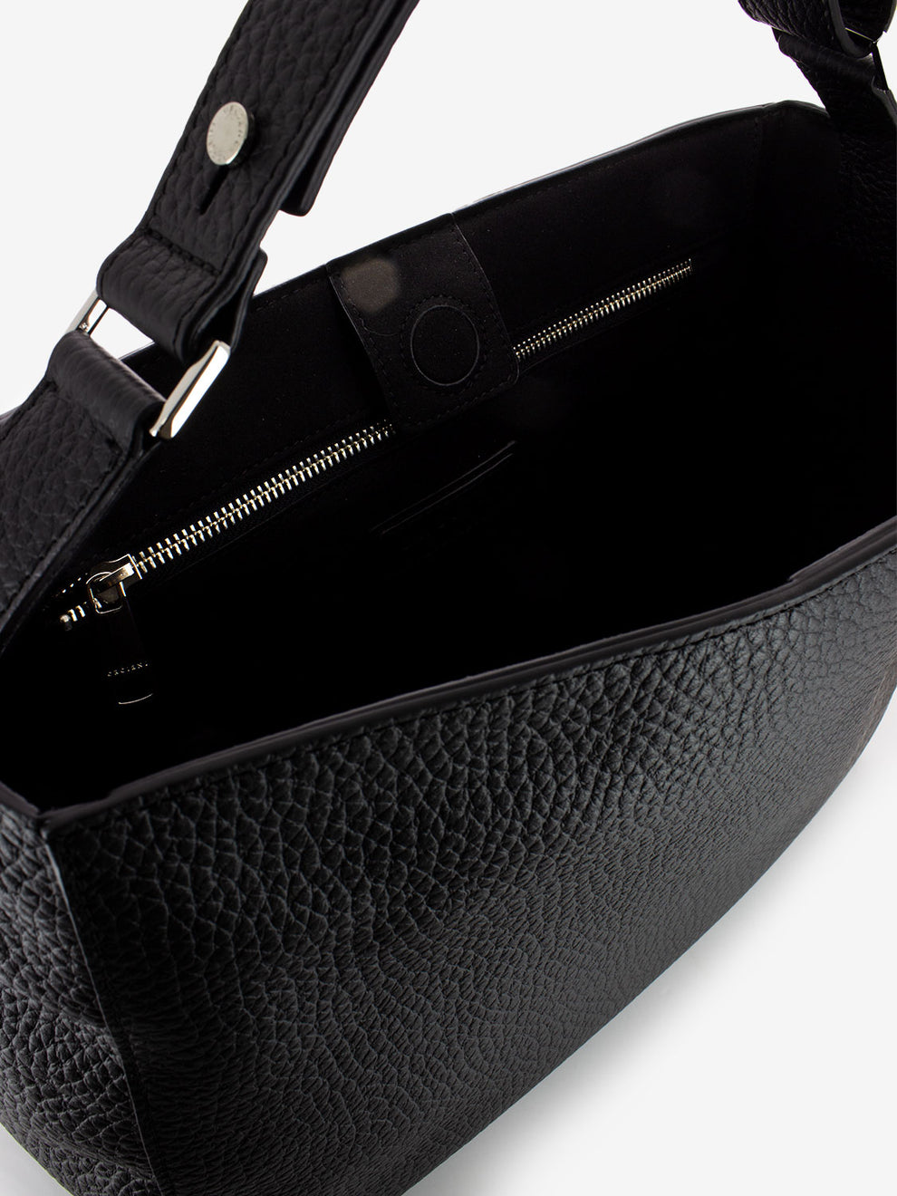 Sveva large black handbag