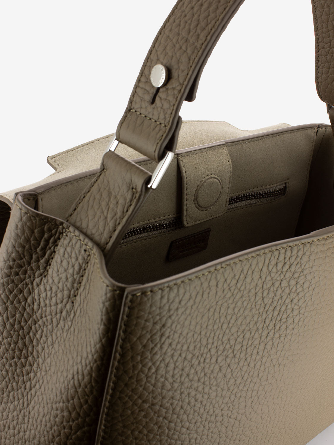 Borsa a mano media Sveva Soft kiwi