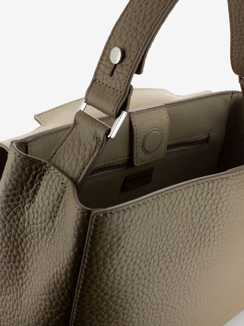 Borsa a mano media Sveva Soft kiwi